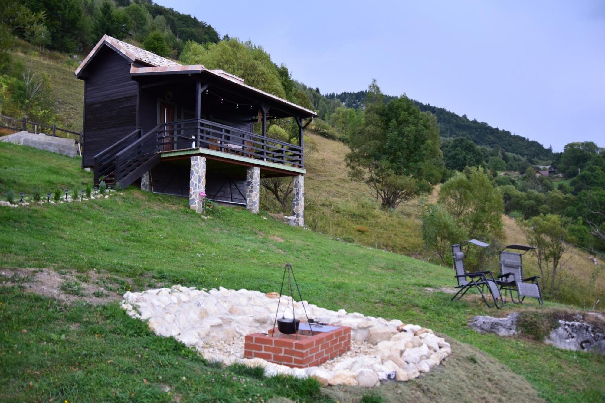 Magura Rustic Tiny House Măgura Exterior foto